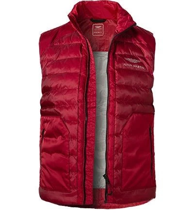 Hackett Steppweste, ASTON MARTIN, Mikrofaser, Rot 2 Hackett Steppweste, ASTON MARTIN, Mikrofaser, Rot
