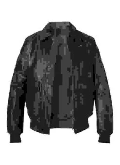 Lederblouson, Ziegenleder, Rauchblau -Milestone Shop 409221 norm 1