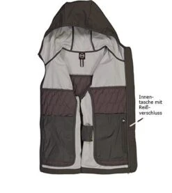 Colmar Steppjacke, Mikrofaser Halbgefüttert, Graphit -Milestone Shop 409713 norm3