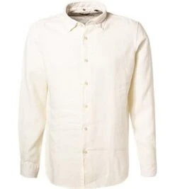 CINQUE Hemd, Slim Fit, Reines Leinen, Ecru