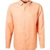 CINQUE Hemd, Slim Fit, Reines Leinen, Aprikose
