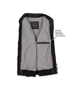Windsor. Lerderblouson, Lammnappa, Schwarz -Milestone Shop 410695 norm3
