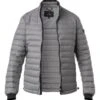 PEUTEREY Daunenjacke Flobots, Mikrofaser Wasserabweisend, Grau -Milestone Shop 410787 norm