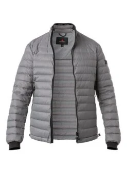 PEUTEREY Daunenjacke Flobots, Mikrofaser Wasserabweisend, Grau
