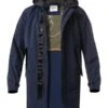 Jacke, Mikrofaser Halbgefüttert, Navy -Milestone Shop 410839 norm