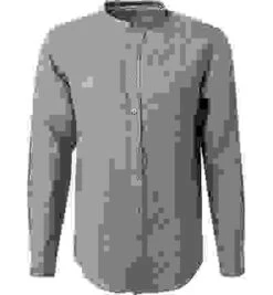 FYNCH-HATTON Hemd, Reines Leinen, Oliv -Milestone Shop 411028 norm 1