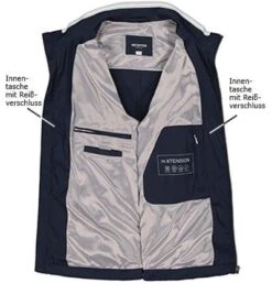 Daniel Hechter Jacke, Baumwolle Halbgefüttert, Dunkelblau -Milestone Shop 411034 norm3