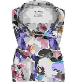 Hemd, Shaped Fit, Baumwolle, Blau-beige Gemustert -Milestone Shop 411318 norm 1