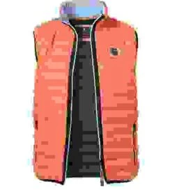 Steppweste, Mikrofaser Wasserabweisend, Orange -Milestone Shop 411947 norm 1