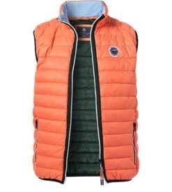 Steppweste, Mikrofaser Wasserabweisend, Orange