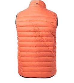 Steppweste, Mikrofaser Wasserabweisend, Orange -Milestone Shop 411947 norm2