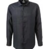 Seidensticker Hemd, Regular Fit, Reines Leinen, Dunkelblau -Milestone Shop 412146 norm