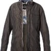 MILESTONE Jacke MS-Catello, Mikrofaser Halbgefüttert, Dunkelbraun -Milestone Shop 412153 norm