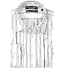 Marc O'Polo Hemd, Regular Fit, Bio Baumwolle, Blau-weiß Gestreift -Milestone Shop 412797 norm 1