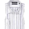 Marc O'Polo Hemd, Regular Fit, Bio Baumwolle, Blau-weiß Gestreift -Milestone Shop 412797 norm