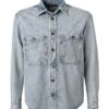 Marc O'Polo Overshirt, Baumwolle, Blau 2 Marc O'Polo Overshirt, Baumwolle, Blau -Milestone Shop 412911 norm