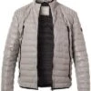 Bugatti Lederjacke, Lammleder, Grau -Milestone Shop 413209 norm