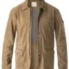 Bugatti Jacke, Ziegenvelours Halbgefüttert, Khaki