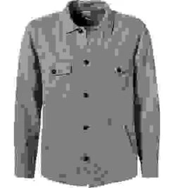 Overshirt, Reines Leinen, Grau -Milestone Shop 413418 norm 1