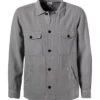 Overshirt, Reines Leinen, Grau -Milestone Shop 413418 norm
