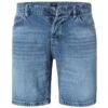 Strellson Jeansshorts, Regular Fit, Bio Baumwolle-Hanf, Blau 1 Strellson Jeansshorts, Regular Fit, Bio Baumwolle-Hanf, Blau -Milestone Shop 413796 norm