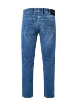 Jeans Michelangelo, Regular Fit, Baumwoll-Super Stretch 12 Month, Mittelblau -Milestone Shop 413946 norm2