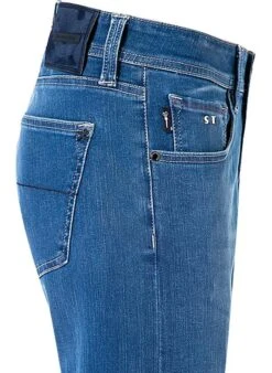 Jeans Michelangelo, Regular Fit, Baumwoll-Super Stretch 12 Month, Mittelblau -Milestone Shop 413946 norm3