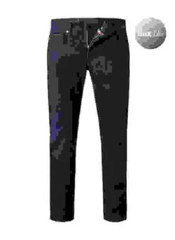 Jeans Michelangelo, Regular Fit, Baumwoll-Super Stretch 1 Month, Dunkelblau -Milestone Shop 413947 norm 1