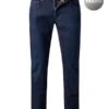 Jeans Michelangelo, Regular Fit, Baumwoll-Super Stretch 1 Month, Dunkelblau -Milestone Shop 413947 norm