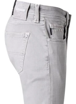 Jeans Michelangelo, Regular Fit, Baumwoll-Super Stretch, Hellgrau -Milestone Shop 413953 norm3