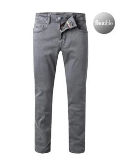 Jeans Michelangelo, Regular Fit, Baumwoll-Super Stretch, Stahlgrau