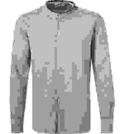 BOB Hemd, Baumwolle-Leinen, Grün Meliert -Milestone Shop 414041 norm 1