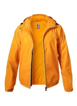 K-Way Regenjacke, Mikrofaser, Orange