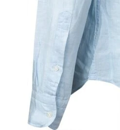 Hemd, Regular Fit, Reines Leinen, Hellblau Meliert -Milestone Shop 414588 norm2
