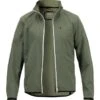 Jacke, Mikrofaser Ungefüttert, Grün -Milestone Shop 414681 norm