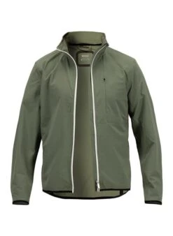 Jacke, Mikrofaser Ungefüttert, Grün