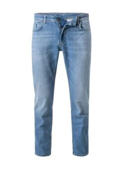 Jeans, Baumwoll-Stretch, Hellblau