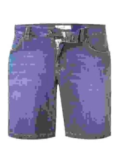 BRAX Jeansshorts, Regular Fit, Bio Baumwolle T400®, Dunkelblau -Milestone Shop 414836 norm 1