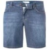 BRAX Jeansshorts, Regular Fit, Bio Baumwolle T400®, Dunkelblau -Milestone Shop 414836 norm