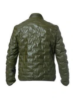 MILESTONE Lederjacke MS Aversa, Lammnappa Sorona®, Olivgrün -Milestone Shop 415100 norm2