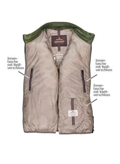 MILESTONE Lederjacke MS Aversa, Lammnappa Sorona®, Olivgrün -Milestone Shop 415100 norm3