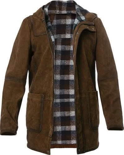 MILESTONE Lederjacke MS Nino, Ziegenvelours, Cognac 3 MILESTONE Lederjacke MS Nino, Ziegenvelours, Cognac