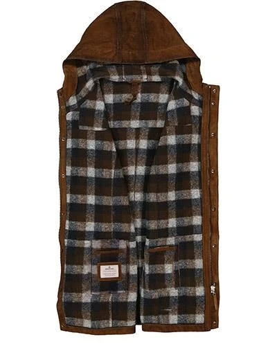 MILESTONE Lederjacke MS Nino, Ziegenvelours, Cognac 4 MILESTONE Lederjacke MS Nino, Ziegenvelours, Cognac – Bild 2