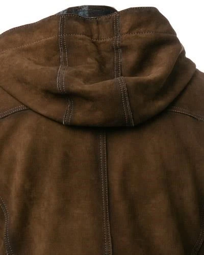 MILESTONE Lederjacke MS Nino, Ziegenvelours, Cognac 6 MILESTONE Lederjacke MS Nino, Ziegenvelours, Cognac – Bild 4