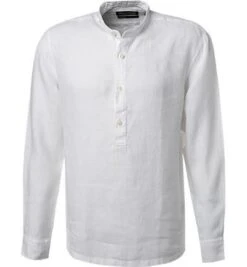 Marc O'Polo Hemd, Regular Fit, Reines Leinen, Weiß