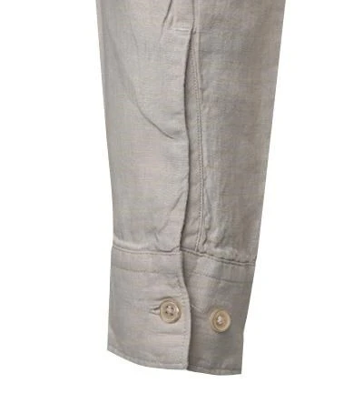 Marc O'Polo Hemd, Regular Fit, Reines Leinen, Grau 4 Marc O'Polo Hemd, Regular Fit, Reines Leinen, Grau – Bild 2