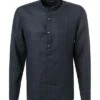 Marc O'Polo Hemd, Regular Fit, Reines Leinen, Navy -Milestone Shop 415217 norm