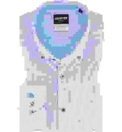 Daniel Hechter Hemd, Modern Fit, Baumwolle, Himmelblau Kariert -Milestone Shop 415340 norm 1