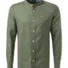 Hemd, Leinen, Olivgrün -Milestone Shop 415716 norm