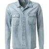 Pepe Jeans Overshirt, Baumwolle, Hellblau -Milestone Shop 415820 norm